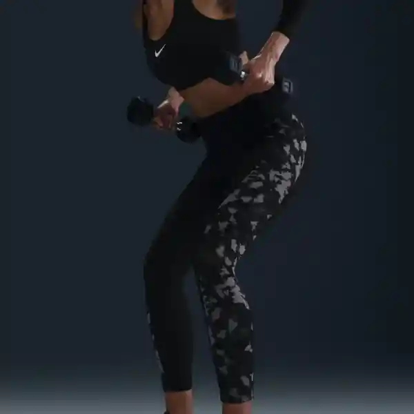 One Dri-FIT High Rise 7/8 Tight Aop Kadın Tayt