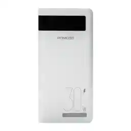 پاوربانک روموس مدل PHP30-892 ظرفیت 30000 میلی آمپر ساعت توان 30 وات