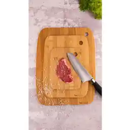 Bambum Tedi 3'lü Kesme Tahtası