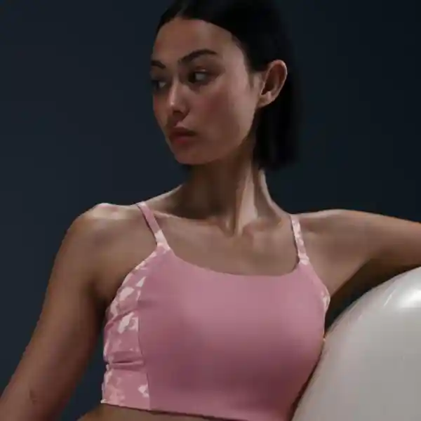 Nike One LL Bra Kadın Pembe Sporcu Sütyeni