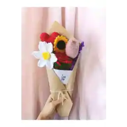 PERFECT Hediye Özel Solmayan Çiçek Buketi Doğum Günü Gül Nergis Kalp Özel Notlu