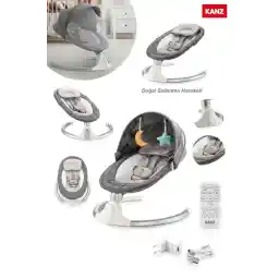 Kanz Flamingo Elektrikli Ana Kucagı Fume