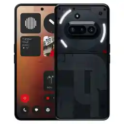 Nothing Phone (3a) 256 GB - Mobile Phone with Essential Space, 50 MP Main Camera, 32 MP Front Camera, 30x Ultra Zoom, 12 GB RAM, Long Battery Life and 6.77 Inch Flexible FHD+ AMOLED Display - Black