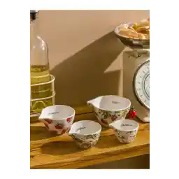 LC Waikiki طقم أكواب قياس سيراميك مكون من 4 قطع