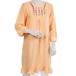 پیراهن آستین بلند دخترانه هیژا مدل 1191