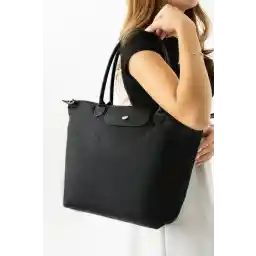 FASHION KATLANABİLİR DERİ SAPLI BÜYÜK KOL OMUZ VE EL ÇANTAS