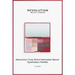 Revolution Truly Sinful Eyeshadow Palette - Far Paleti Blood