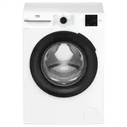 غسالة بيكو B300 الأمامية WTV814UNXW، 8 كجم، SteamCure، 1400 دورة في الدقيقة، 166 كيلوواط ساعة، فولاذ مقاوم للصدأ، أبيض