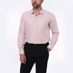 پیراهن آستین بلند یقه برگردان مردانه دیجی استایل اسنشیال مدل 02