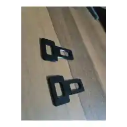 TSC 2 Adet Kedi Köpek Bağlamaya Uygun Hafif Siyah Renk Pla Malzeme Kemer Tokası