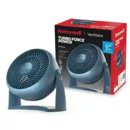 HONEYWELL TurboForce Turbo Vantilatör HT900NE4 Sessiz Soğutma, 90 Dereceye Kadar Ayarlanabilir Eğim Açısı, 3 Hız Ayarı, Duvara Montaj, Masa Vantilatörü - Mavi