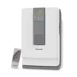 Honeywell Air Purifier For Home, 5 Stage Filtration, Covers 50 m²,UV LED & Ionizer,H13 HEPA Filter, Removes 99.99% Pollutants & Allergens-Air touch V4