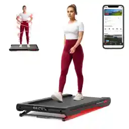 Sperax Walking Vibration Pad with APP,Under Desk Treadmill for Home,4 in 1 Portable Vibration Machine