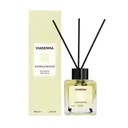 Viaderma Kare Şişe Sandal Ağacı Bambu Çubuklu Oda Kokusu 100 ml