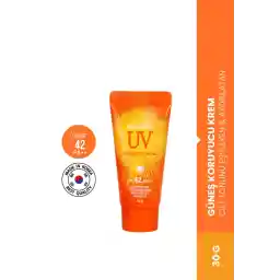 DEOPROCE Cilt Tonunu Eşitleyen Aydınlatan Yüksek Koruma Faktörlü Güneş Kremi 30g Uv Sunblock Cream