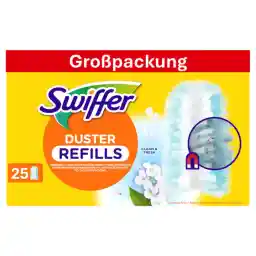 Swiffer Dust Magnet Refill Pack, 25 Wipes (5 x 5) with Febreze Fragrance, Catches and Locks 3 Times More Dust and Hair Than Conventional Duster