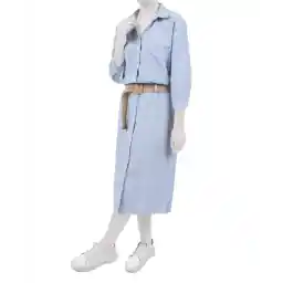 پیراهن نخی زنانه سه دو مدل 5SW18NT0911