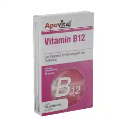 قرص ویتامین ب 12 500 میکرو گرمی آپوویتال بسته 30 عددی