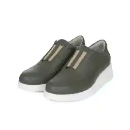 کفش روزمره چرم طبیعی زنانه ایران طب مدل آرام