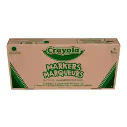 Crayola Broad Line Markers Classpack (256 Ct), Bulk Markers for Kids, Art Supplies for School, Classroom Must Haves, Preschool & Kindergarten Supplies