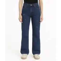 شلوار جین زنانه ساتین مدل W01GA