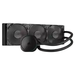 CORSAIR NAUTILUS 360 RS Liquid CPU Cooler – RS120 Fans – Fits Intel® LGA 1851/1700, AMD® AM5/AM4 – Simple Daisy-Chain - Direct Motherboard Connection