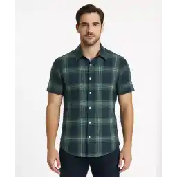 پیراهن آستین کوتاه مردانه ساتین مدل M30AC