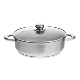 نیم قابلمه پارس استیل مدل ارتفاع کوتاه سایز 28