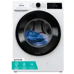 Gorenje WPAM84A1T Washing Machine with Steam Function, ConnectLife, 8 kg, 1400 rpm, 15 Programmes, Total AquaStop, Wave Active Drum, ExtraHygiene, PowerWash, Quick Wash, Energy Efficiency Class: A-10%