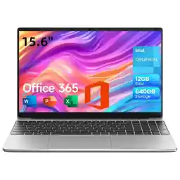 jumper Laptop 15.6 Inch FHD Display, 12GB RAM 640GB ROM, Office 365, Processor 5305U Notebook, Battery 38Wh, Two Stereo Speakers, Type-C USB 3.0, Digital Keyboard