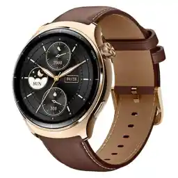 ساعت هوشمند میبرو مدل Lite 3 Pro بند چرمی، ضد آب، صفحه نمایش AMOLED، روشنایی 1000 نیتی، دارای قابلیت صفحه همیشه روشن، سنسور اکسیژن خون، سنسور ضربان قلب