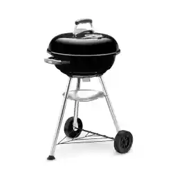 Weber Compact Kettle BBQ, Charcoal Kettle BBQ, Black
