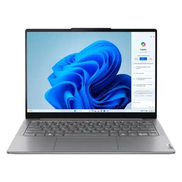 لينوفو يوجا سليم 7 لابتوب ، معالج إنتل كور ألترا 7 155H، ذاكرة وصول عشوائي (RAM) سعة 32 جيجابايت، قرص تخزين SSD سعة 1 تيرابايت، شاشة OLED بدقة WUXGA مقاس 14 بوصة، بطاقة رسومات إنتل آرك، نظام التشغيل ويندوز 11 هوم، 14IMH9 - رمادي