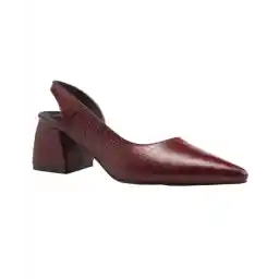 کفش پاشنه بلند چرم طبیعی زنانه اورز مدل WANDA