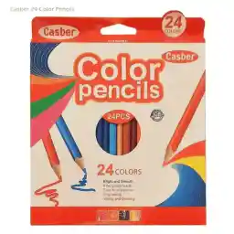 مداد رنگی 24 رنگ Casber