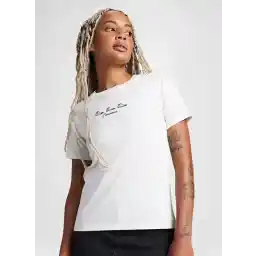 Ekru Kadın Regular Fit T-Shirt 10027753.286 HIGH TOPS T-SHIRT