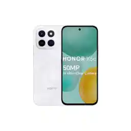 Honor هاتف X6c ثنائي الشريحة 4G | ذاكرة وصول عشوائي (RAM) سعة 6 جيجابايت وذاكرة تخزين 256 جيجابايت - إصدار الشرق الأوسط