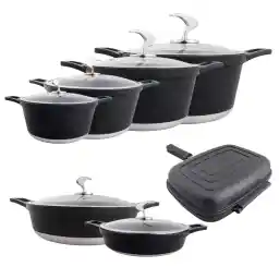 سرویس قابلمه و تابه گرانیتی 14 پارچه نیو لایف مدل AFRA-6314