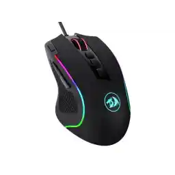 Redragon M612 Predator RGB Gaming Mouse, 8000 DPI Wired Optical Gamer Mouse with 11 Programmable Buttons & 5 Backlit Modes, Software Supports DIY Keybinds Rapid Fire Button