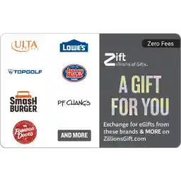 Zift Zillions – A Gift For You $50 Gift Card (Email Delivery)