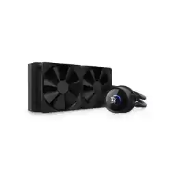 NZXT Kraken 240mm - RL-KN240-B1 – AIO CPU Liquid Cooler - LCD Display - 2 x F120P Static Pressure Fan Radiator Fans LGA 1851/1700 / AM5 Compatible