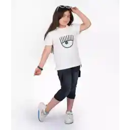 تیشرت آستین کوتاه دخترانه تودوک مدل am-TWD-6374