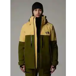 NF0A87Y65TI1_M CHAKAL JACKET Sarı Erkek Kayak Montu