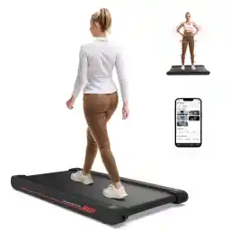Sperax Walking Vibration Pad with APP,Under Desk Treadmill for Home,4 in 1 Portable Vibration Machine