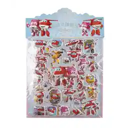 برچسب کارتونی کلیپس طرح پسرانه