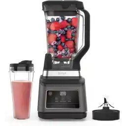 Ninja 2-In-1 Professional Blender, One Touch Blending Programs, 1200W, Black/Grey, BN750ME, 2 Years Warranty