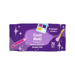 دستمال مرطوب آرایشی مدل Purifying Vitamin E بسته 20 عددی | گود مود