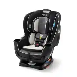Graco Extend2Fit Convertible Baby Car Seat, Rear and Forward Facing, Adjustable Extension Panel for Extra Legroom, Gotham
