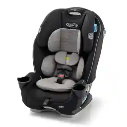 Graco Slimfit 3-in-1 Convertible Car Seat, Ultra-Space-Saving Design, Jarret, Suitable for Rear and Forward-Facing, Highback Booster Seat with 10-Position Headrest