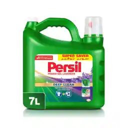 Persil Power Gel Liquid Laundry Detergent, Deep Clean Technology for Perfect Cleanliness And Long-Lasting Freshness, Lavender, 7L Premium Packaging with Easy Dosing Technique